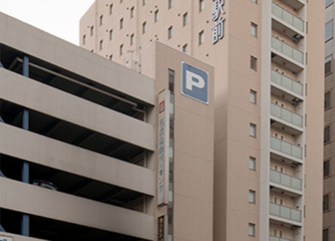 写真：立体有料駐車場