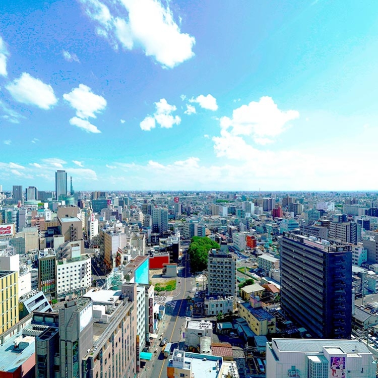 写真：名古屋の景色