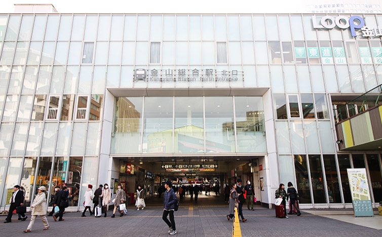 写真：金山駅