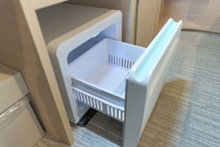 引出式の冷蔵庫