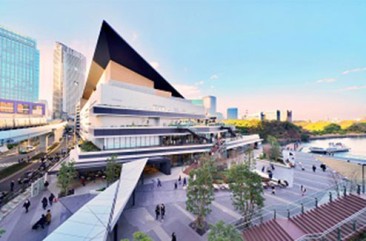 写真:四季劇場「春」「秋」「自由劇場」およびWaters竹芝