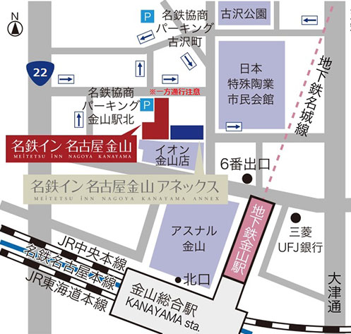 アクセスマップ