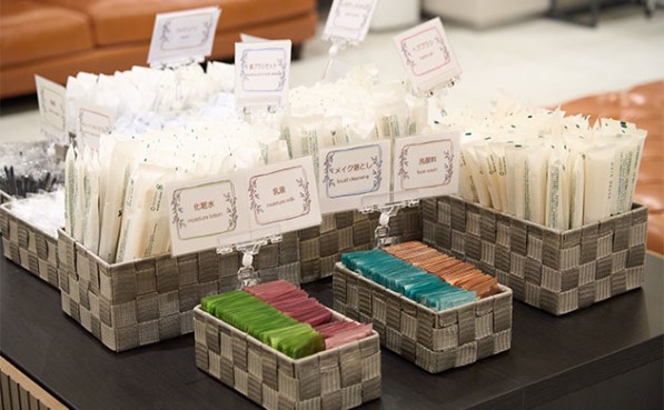 写真：アメニティコーナー