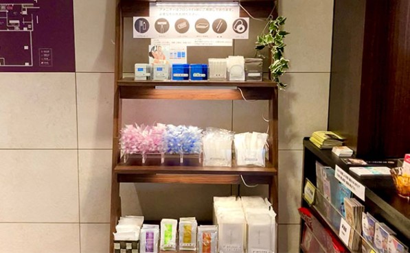 写真：アメニティコーナー