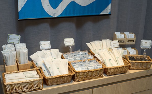 写真：アメニティコーナー