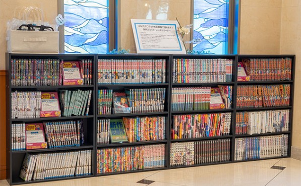 写真：コミックコーナー