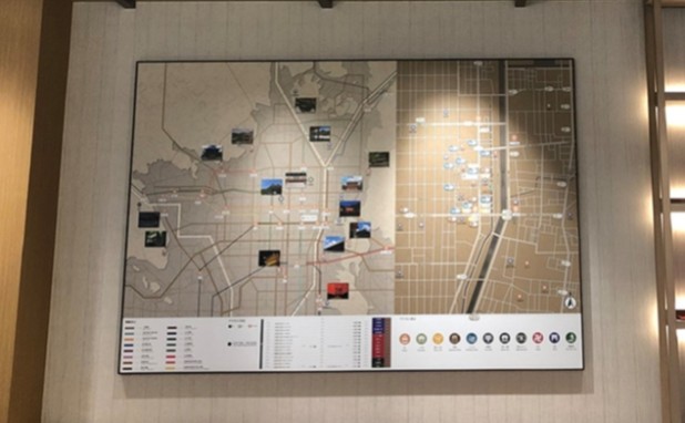 写真：ロビーMAP