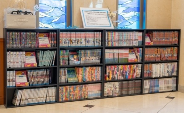 写真：コミックコーナー