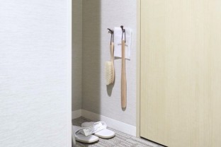 写真：シューシャイン、ブラシ、スリッパ、靴べら