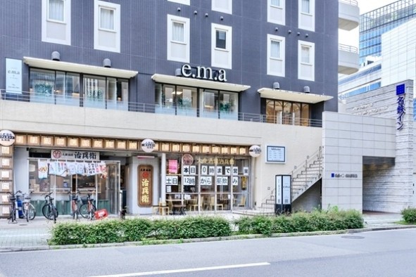 写真：朝食会場 外観