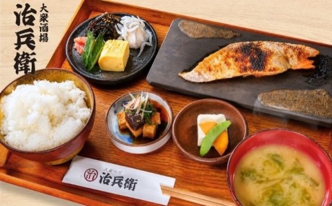 写真：カフェヨシノ朝食メニュー