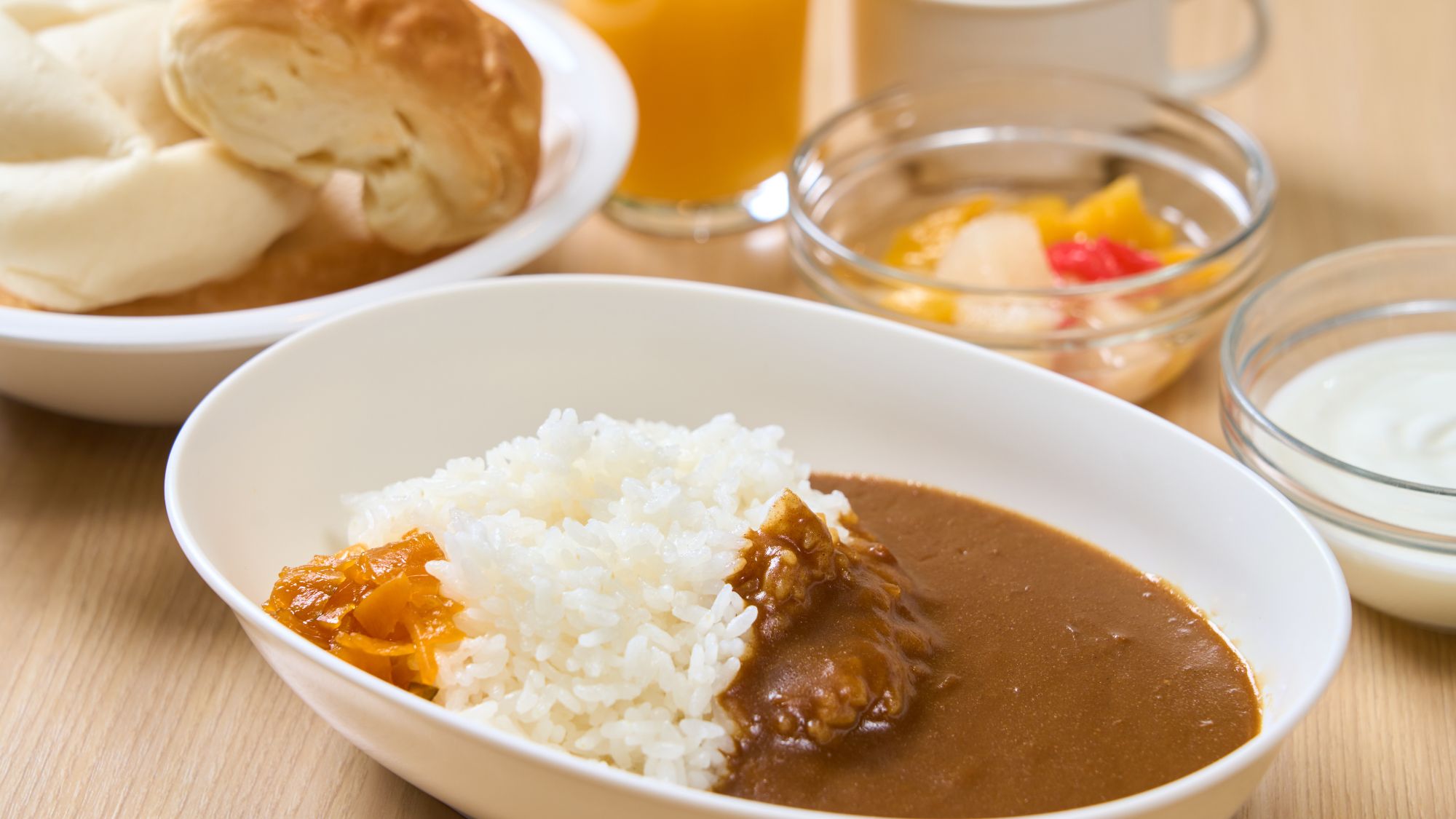 朝カレー