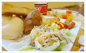 無料朝食サービス